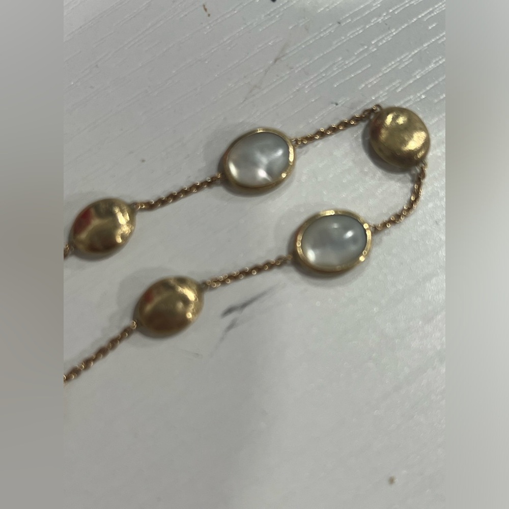 Marco Bicego pearl and 18kt gold bracelet